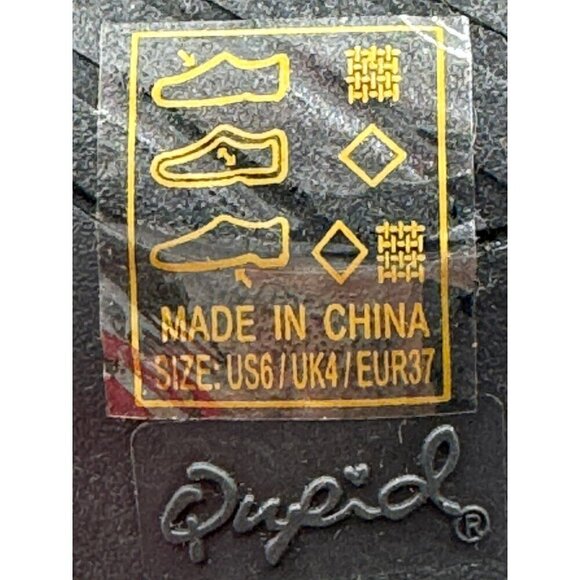 Qupid Cheetah Print Block Heel Strappy Sandals Womens Size 6 With Back Zipper - Picture 8 of 8